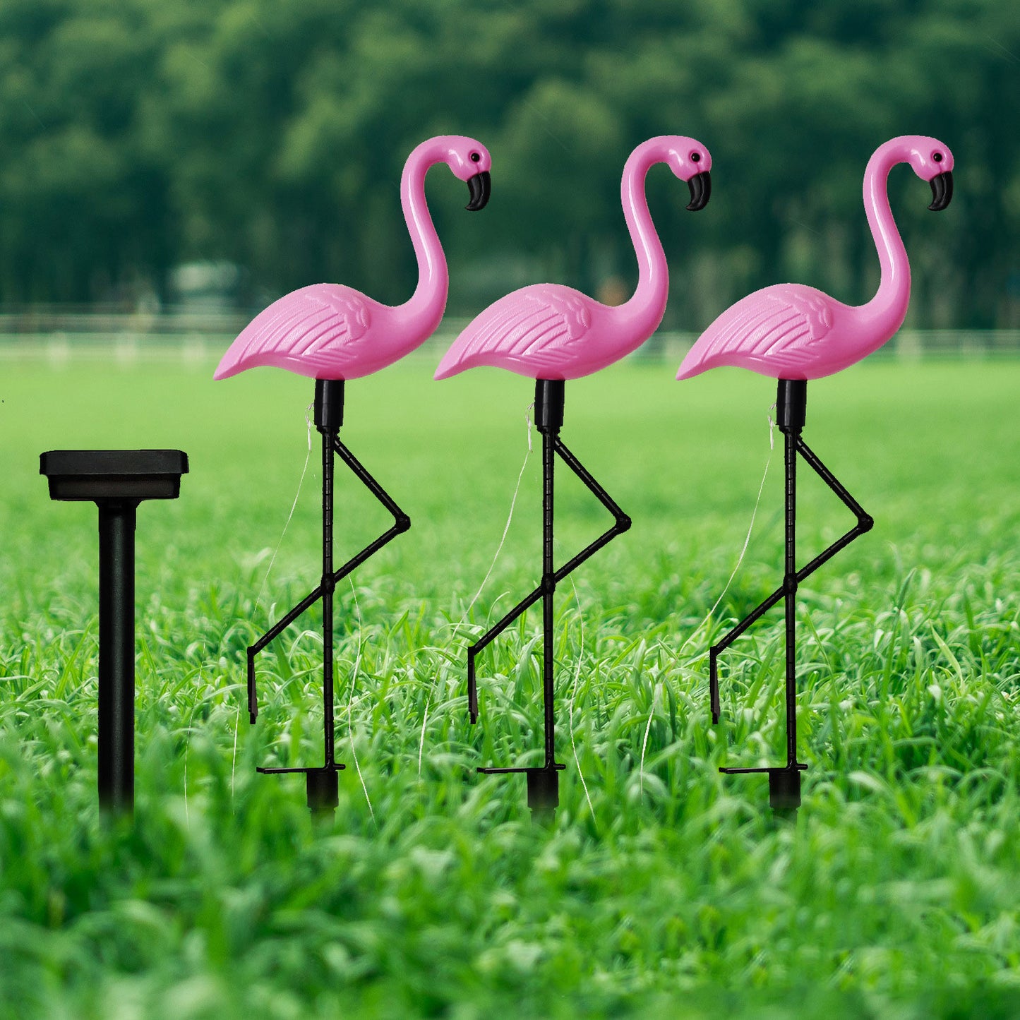 Solar Ip65 Flamingo Outdoor Garden Light