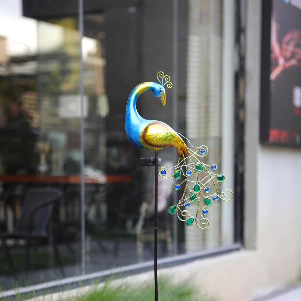Outdoor Waterproof Peacock Light For Garden