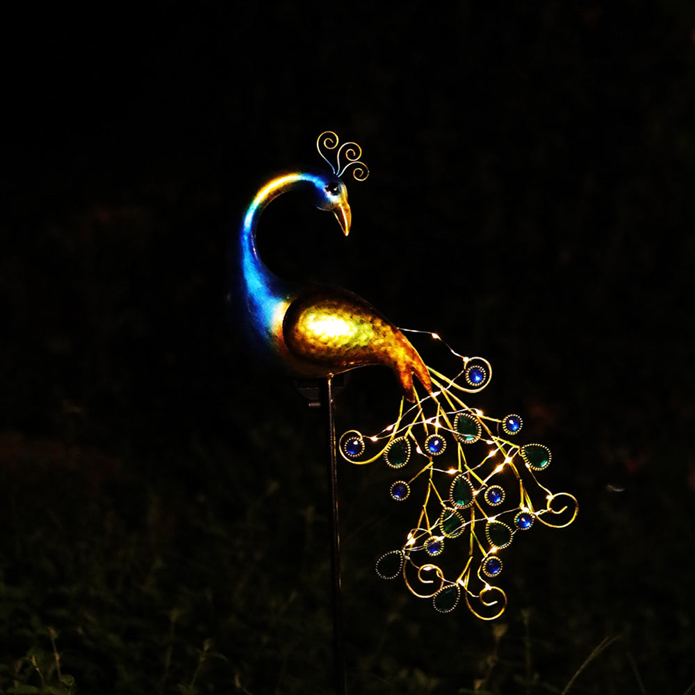 Outdoor Waterproof Peacock Light For Garden