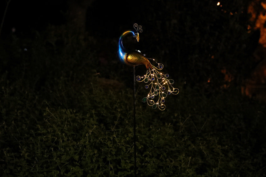 Outdoor Waterproof Peacock Light For Garden
