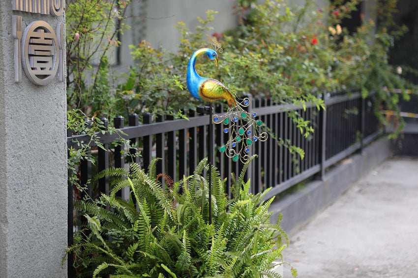 Outdoor Waterproof Peacock Light For Garden