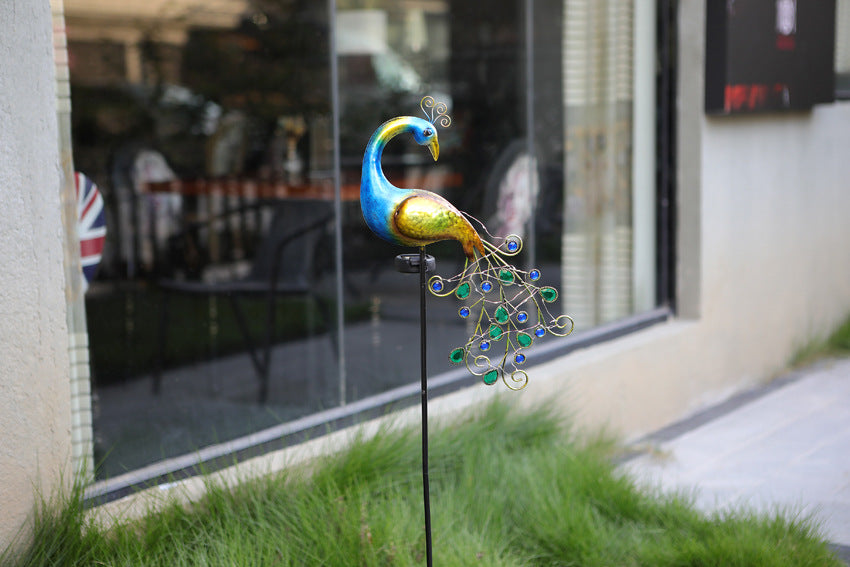 Outdoor Waterproof Peacock Light For Garden