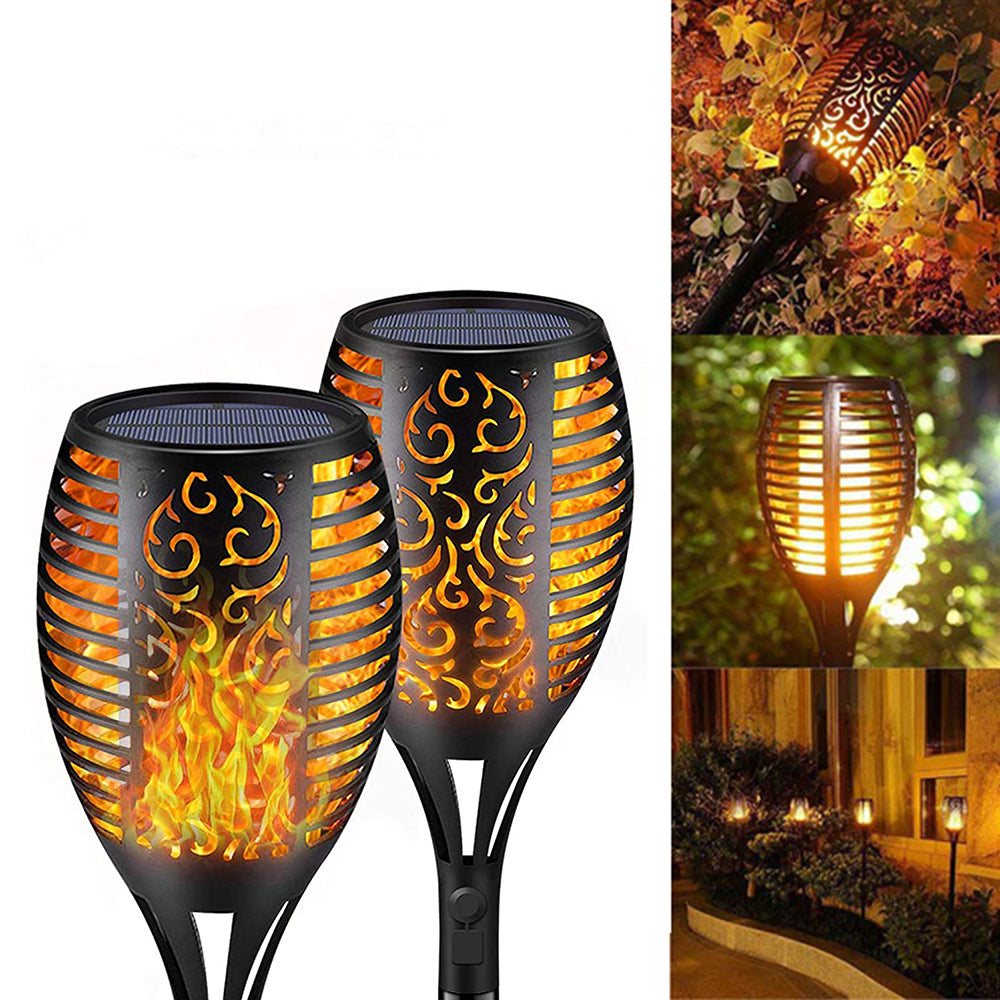 Solar Flame Garden Lights (12 LEDS)