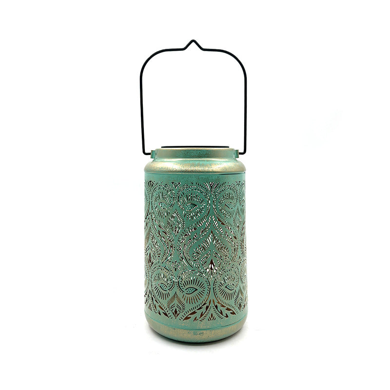 Butterfly Garden Iron Lantern