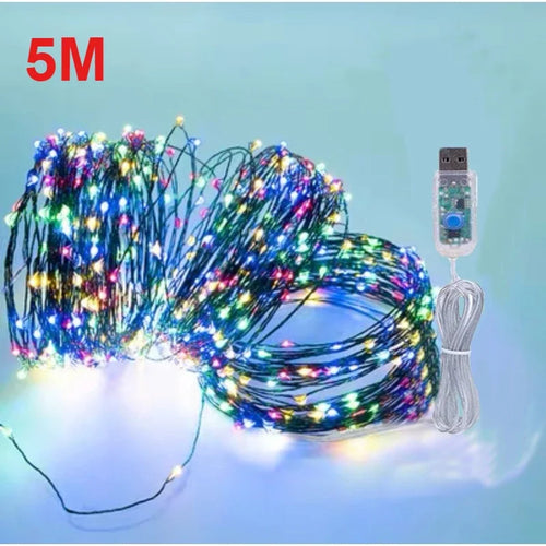 5M/10M/20M Christmas Wedding Party Decoration String Light Green