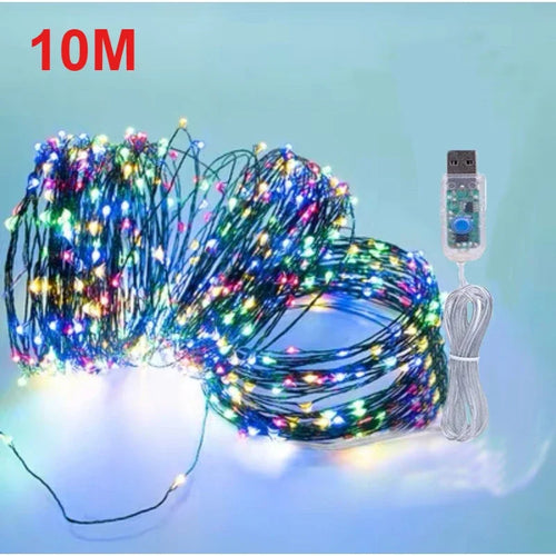 5M/10M/20M Christmas Wedding Party Decoration String Light Green